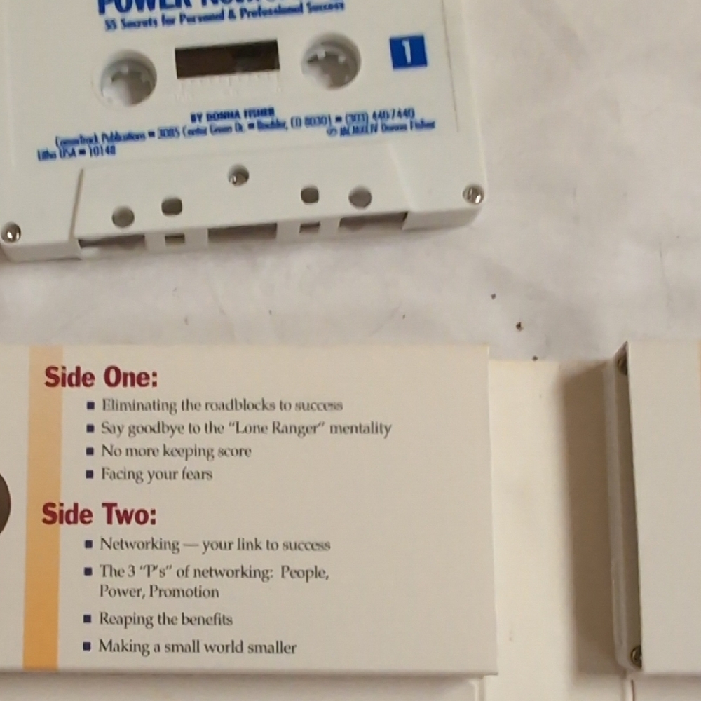 Power Networking Audiocassette Program - Picture 3 of 8